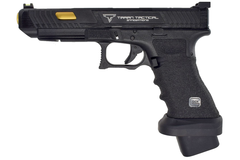 EMG TTI Combat Master Glock 34 JW2 GBB Phiên Bản Slide Nhôm (GHK Glock 17 MOS ) Black